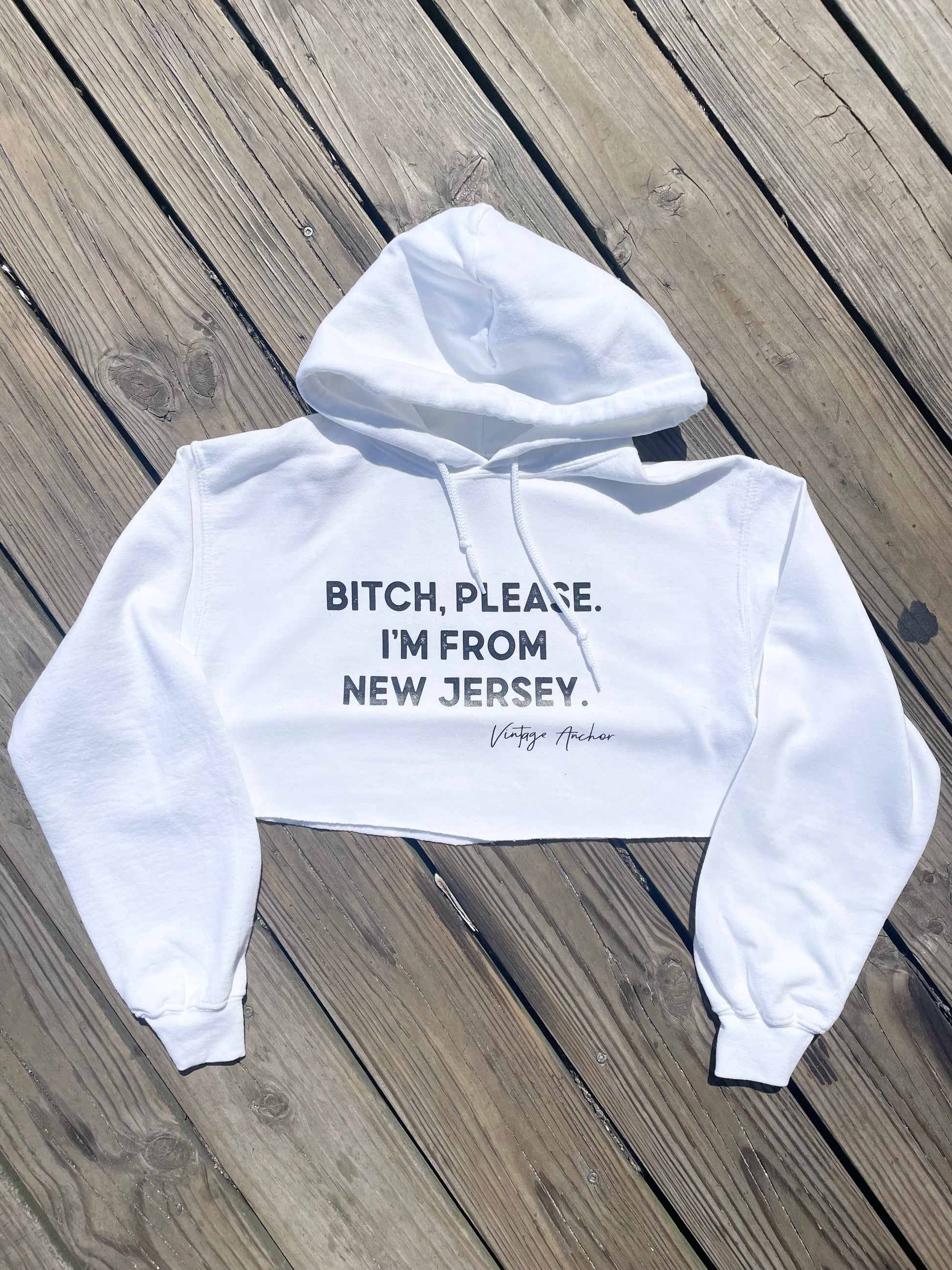 B*tch, Please Cropped Hoodie