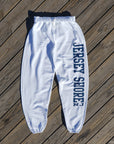 Jersey Shore Baggy Sweats White