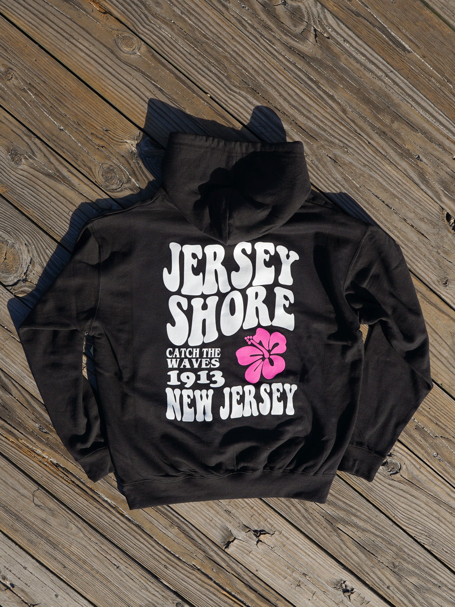 Jersey Shore Flower Hoodie
