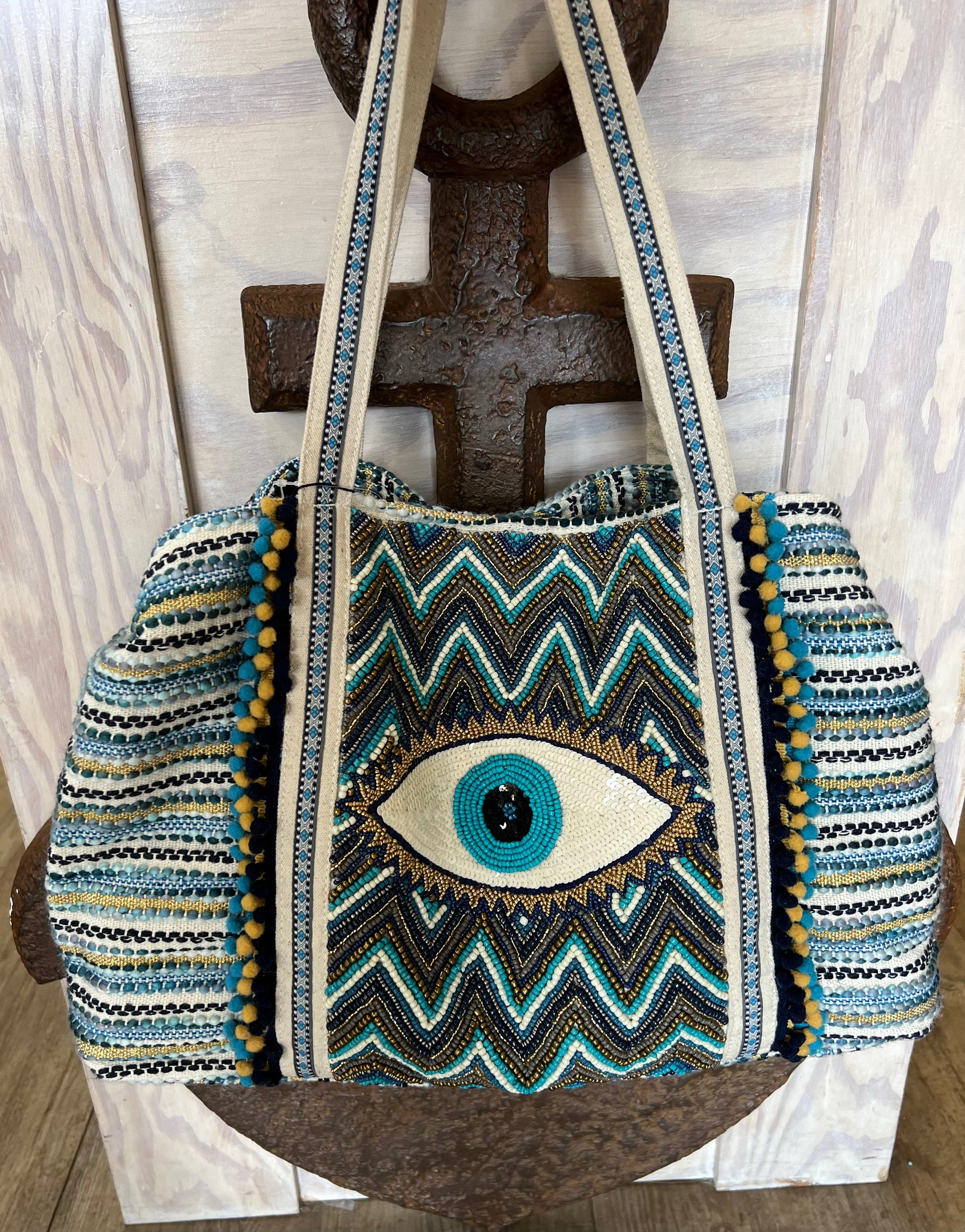Beaded Eye Bag