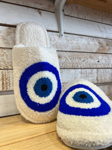 Evil Eye Slippers