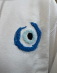 Fuzzy Eye Hoodie