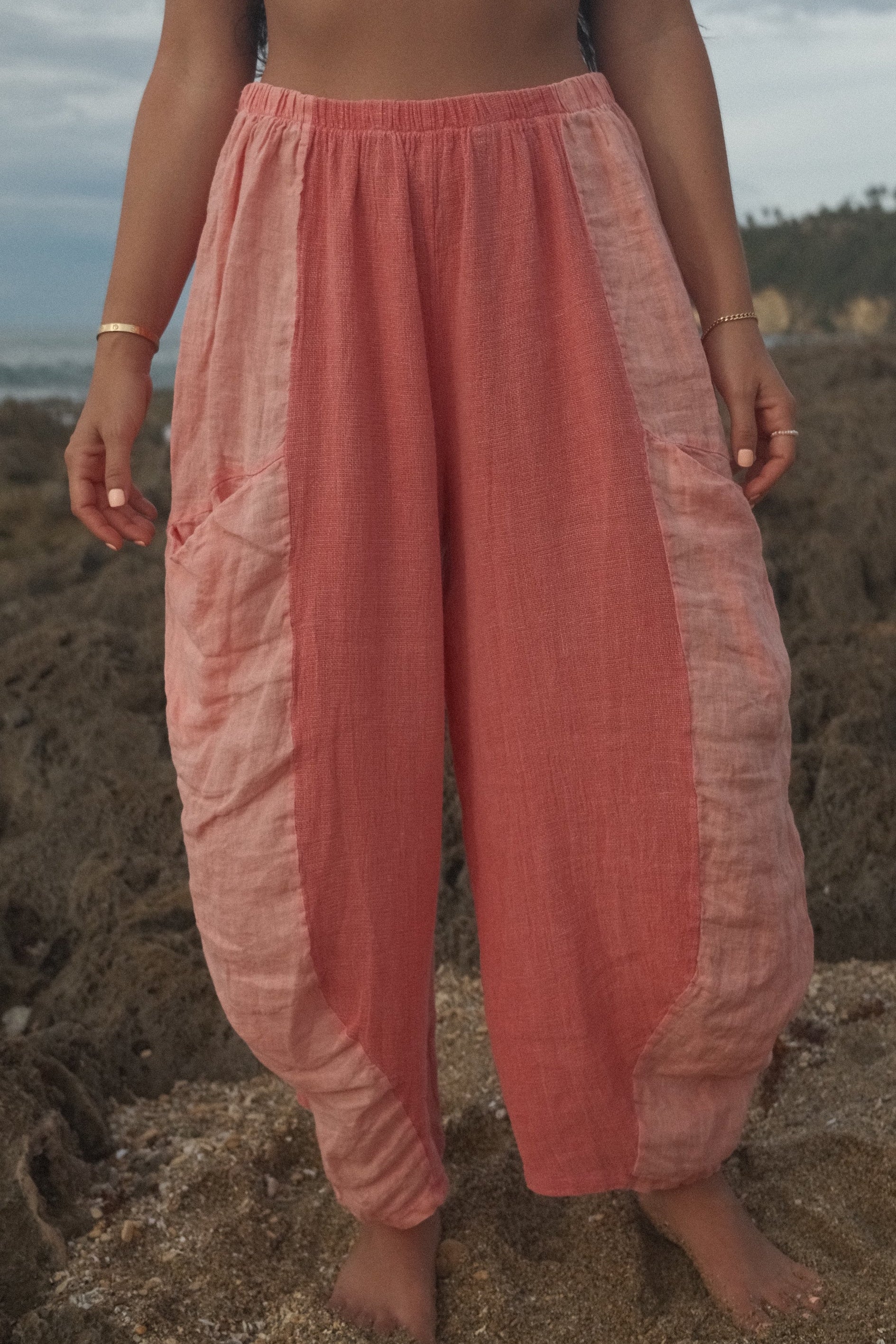 Linen Boho Pants