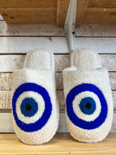 Load image into Gallery viewer, Evil Eye Slippers
