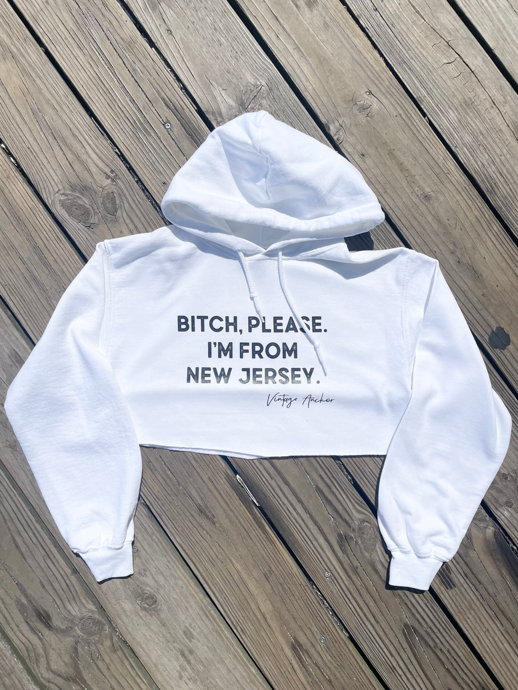 B*tch, Please Cropped Hoodie