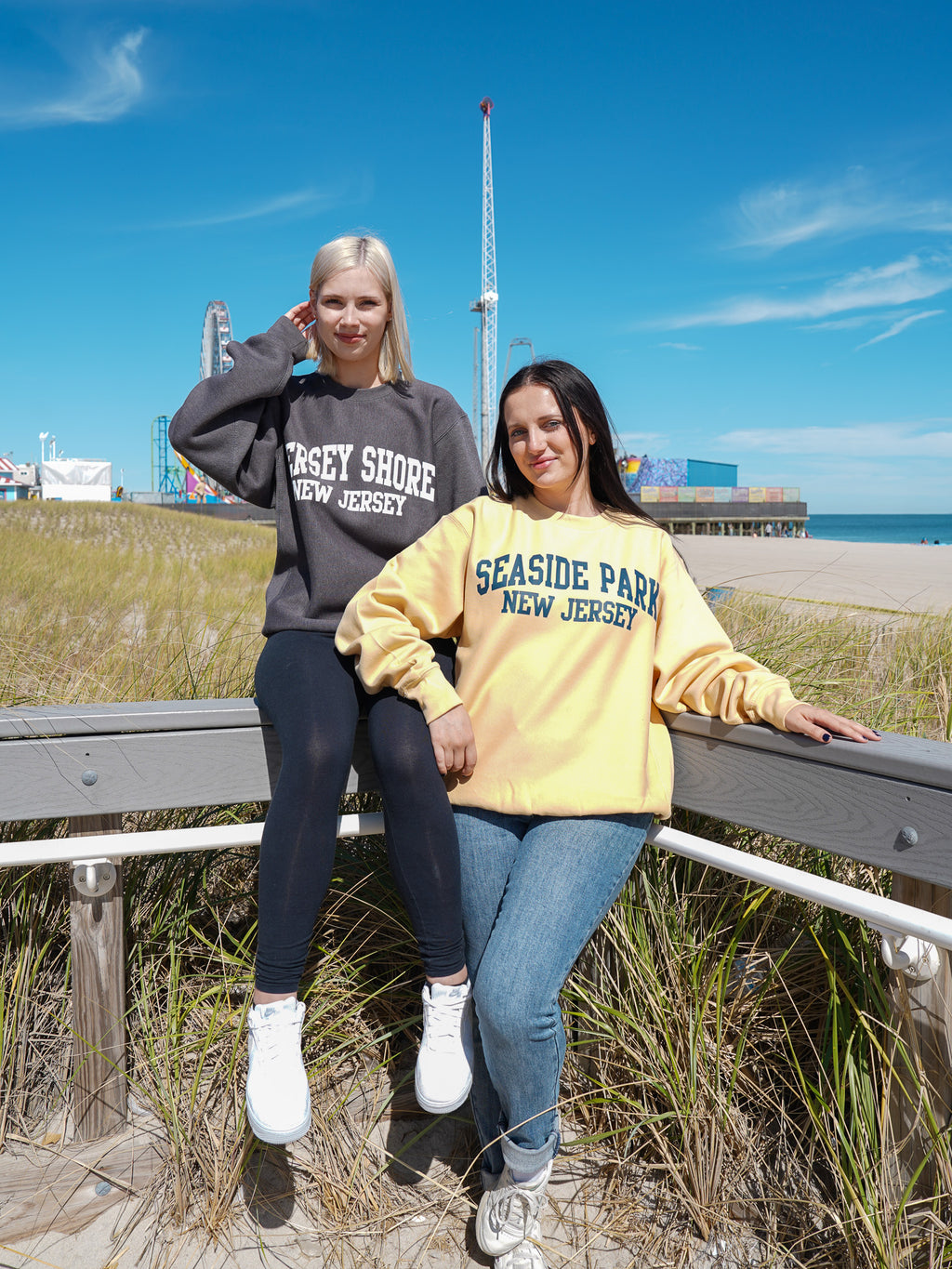 Shore Town Oversized Crewneck