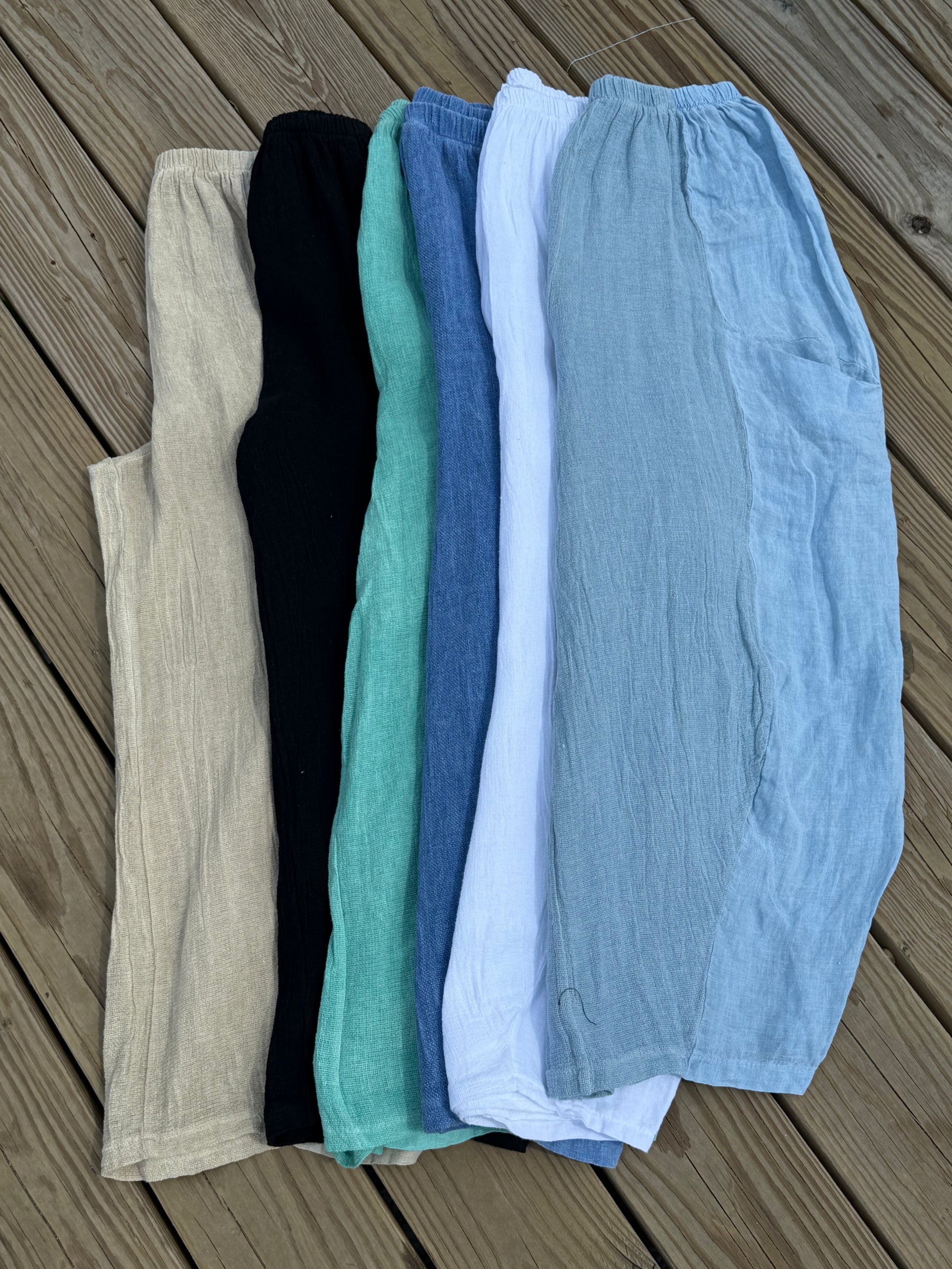 Linen Boho Pants