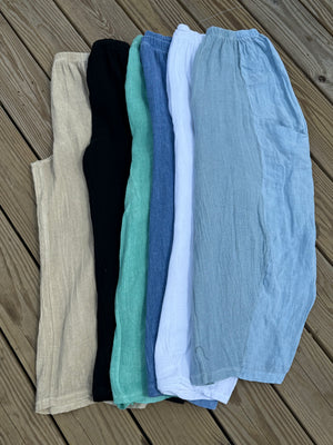 Linen Boho Pants