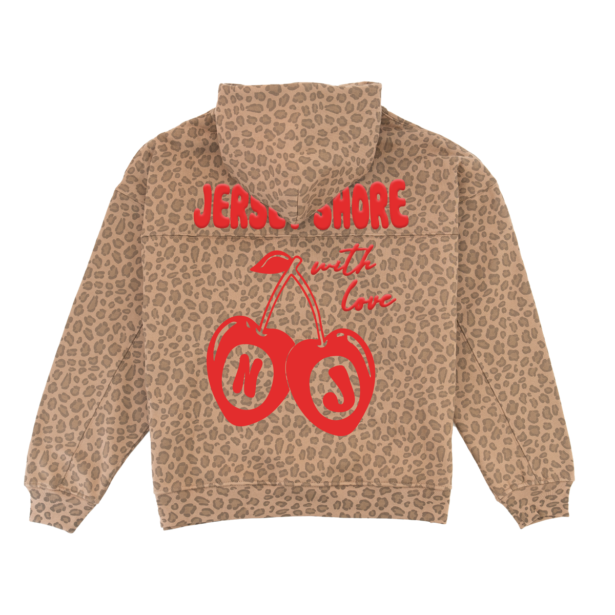 Jersey Shore Cherry Cheetah Hooodie – Vintage Anchor