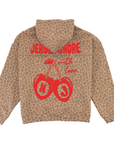 Jersey Shore Cherry Cheetah Hooodie
