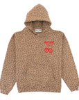Jersey Shore Cherry Cheetah Hooodie