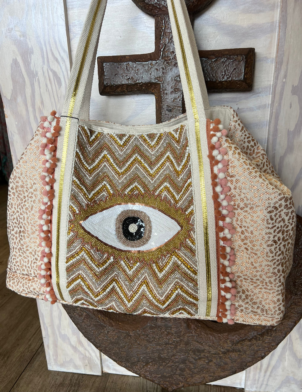 Beaded Eye Bag